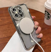 Diamond Bling Stone magsafe Case for iPhone including 16 series (FLAT 40% OFF)